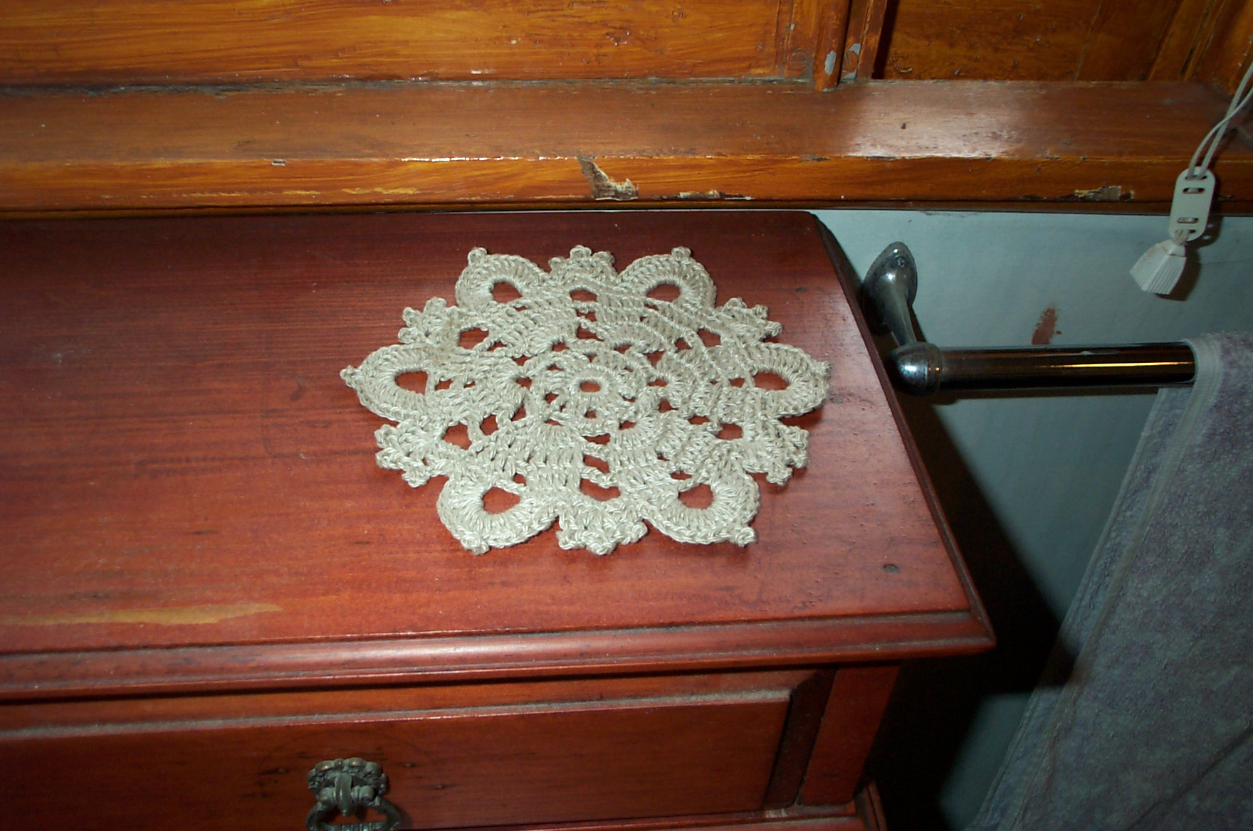 1 of a set of 2 of my more recent doilies